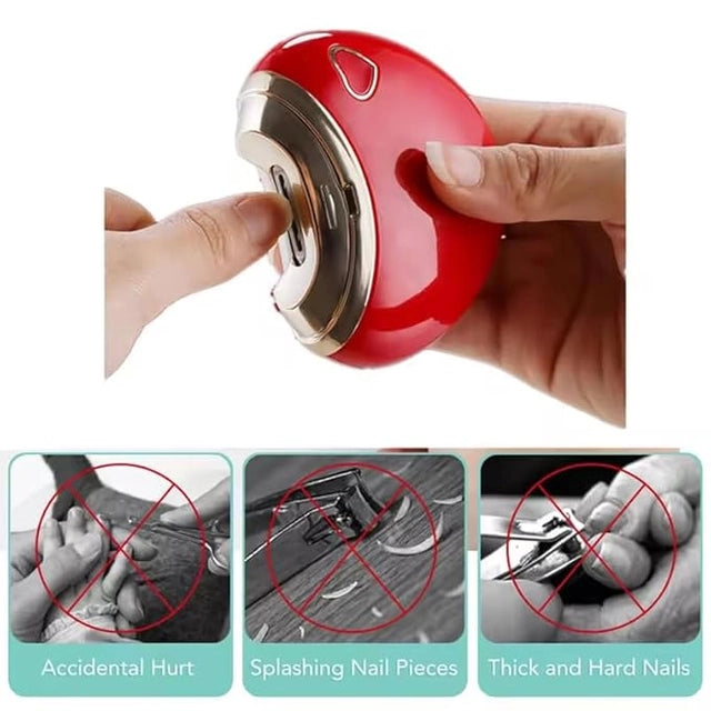 Electric Automatic Nail Clipper with Light
